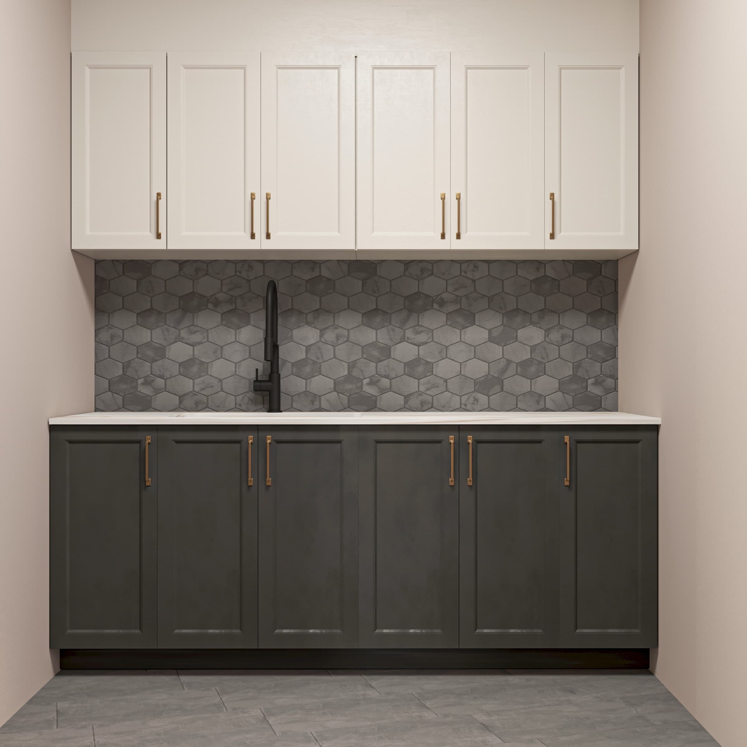Commercial meeting space with a restrained material palette